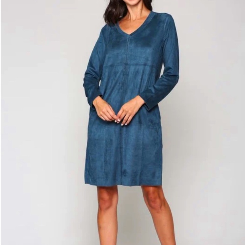 Joh Apparel Soft Suede Dress